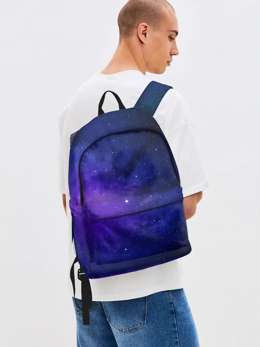 Рюкзак джинсовый / КОСМОС