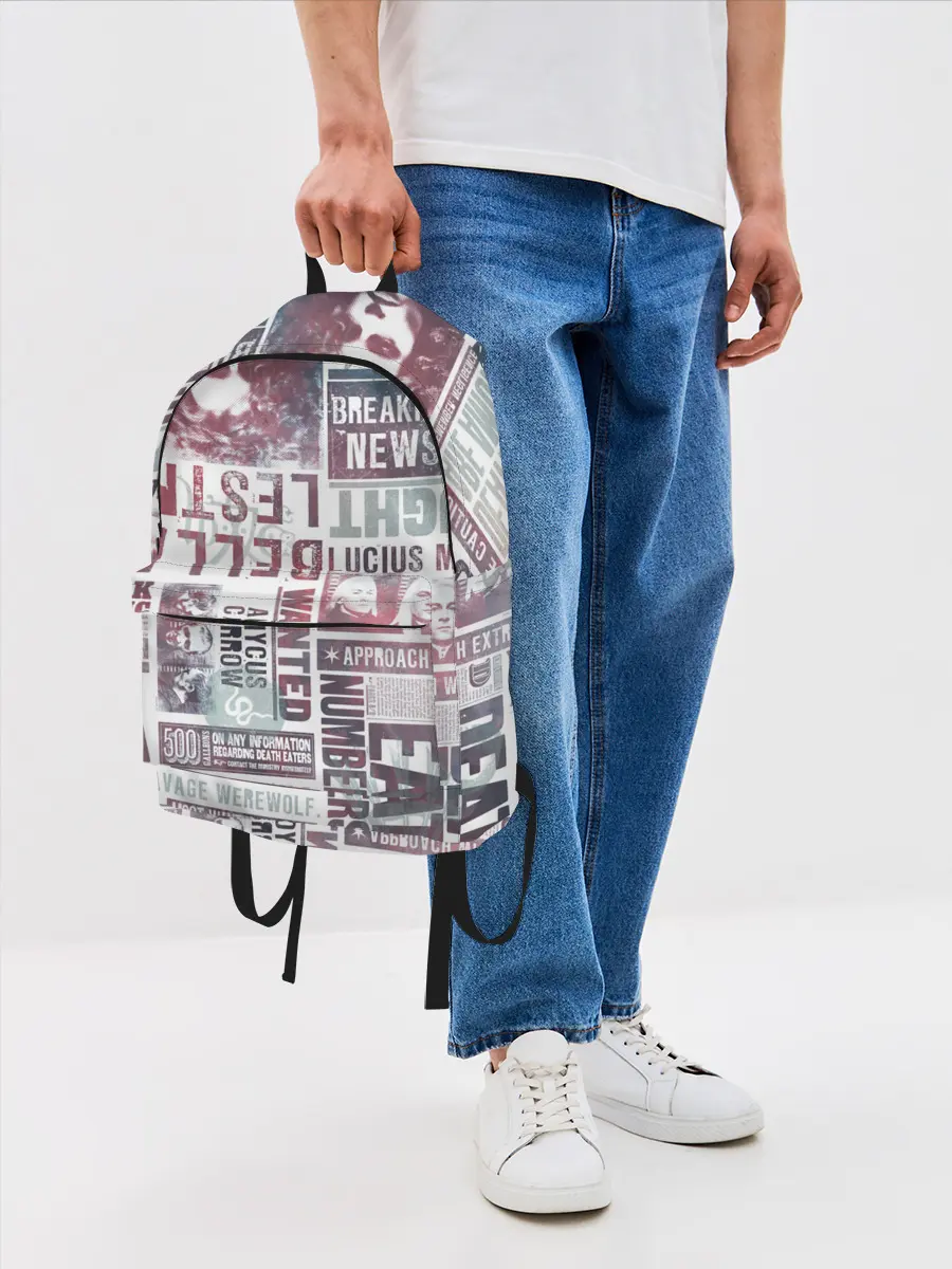Рюкзак джинсовый / Гарри Поттер