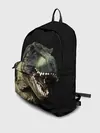 Рюкзак джинсовый / Динозавр T-Rex