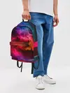 Рюкзак джинсовый / ЦВЕТНОЙ ДЫМ