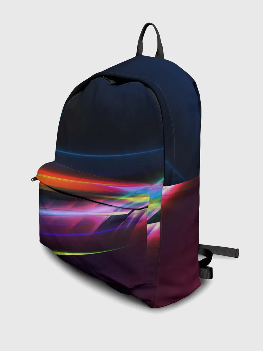 Рюкзак джинсовый / NEON STRIPES