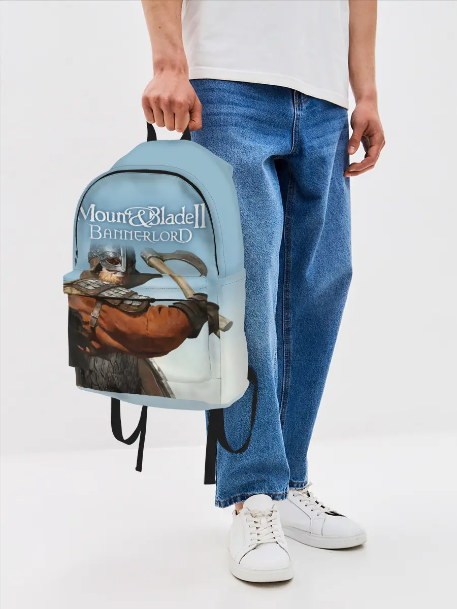 Рюкзак джинсовый / Mount and Blade 2