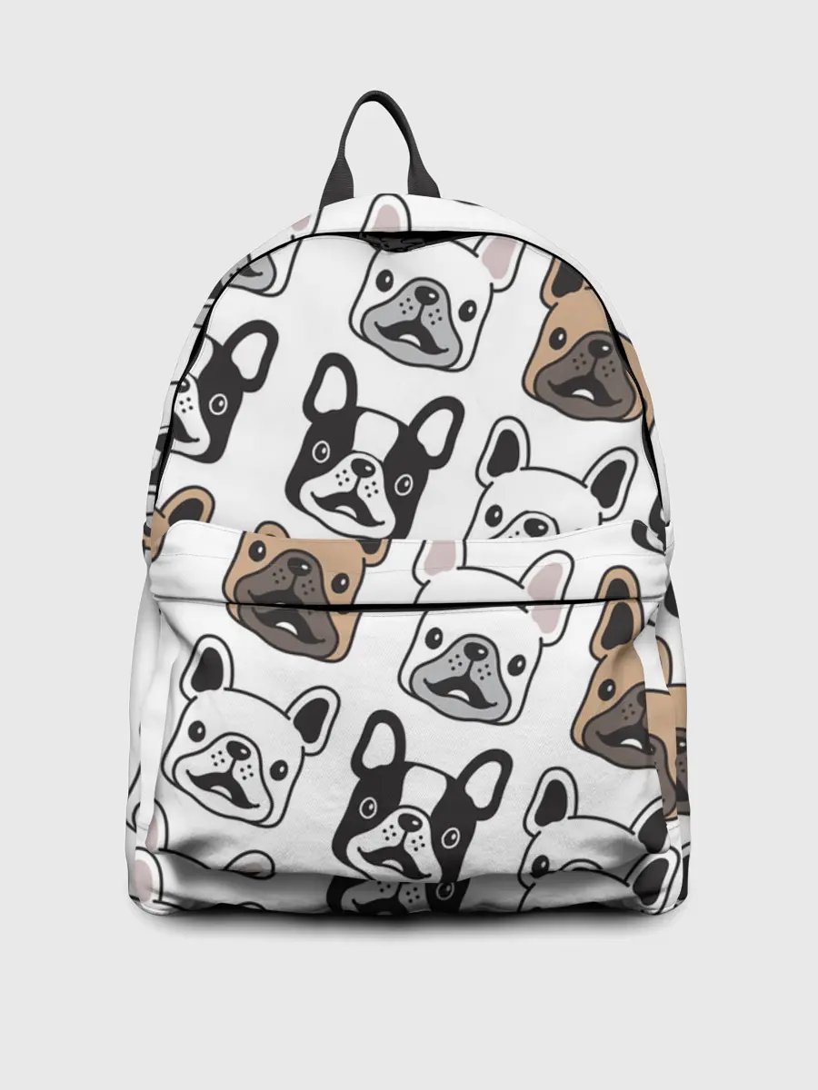 Рюкзак джинсовый / БОСТОН ТЕРЬЕР | BOSTON TERRIER