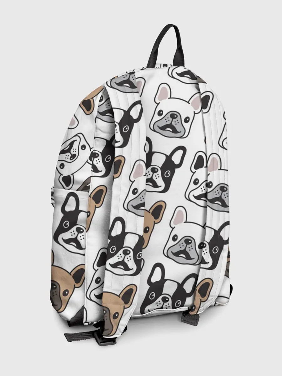 Рюкзак джинсовый / БОСТОН ТЕРЬЕР | BOSTON TERRIER