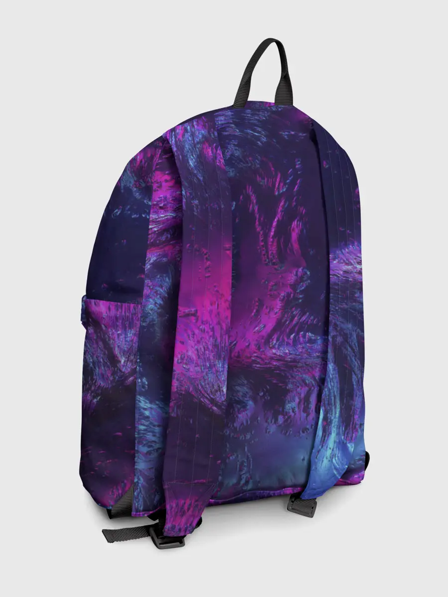 Рюкзак джинсовый / Неон