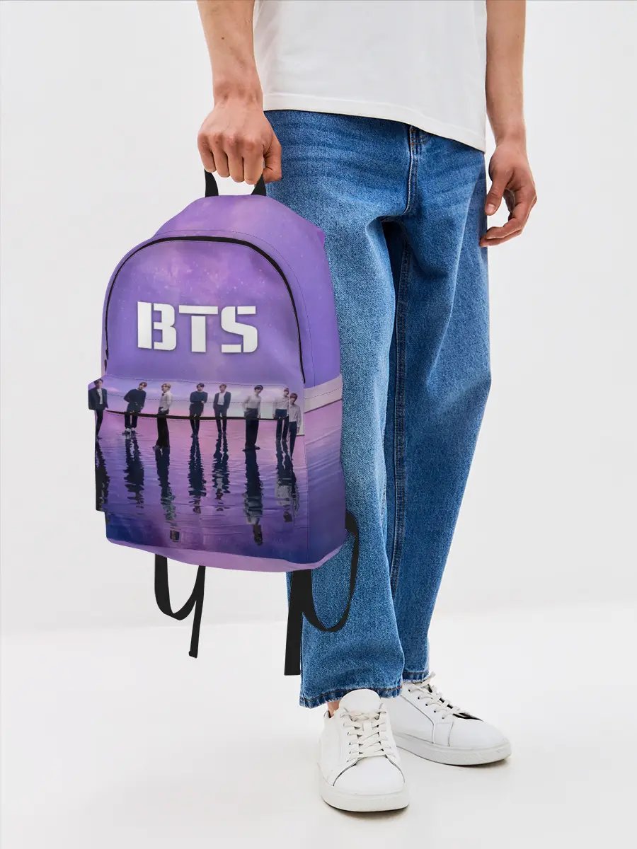 Рюкзак джинсовый / BTS