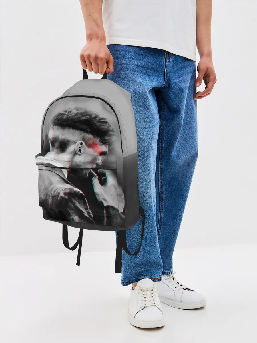 Рюкзак джинсовый / Thomas Shelby 3D