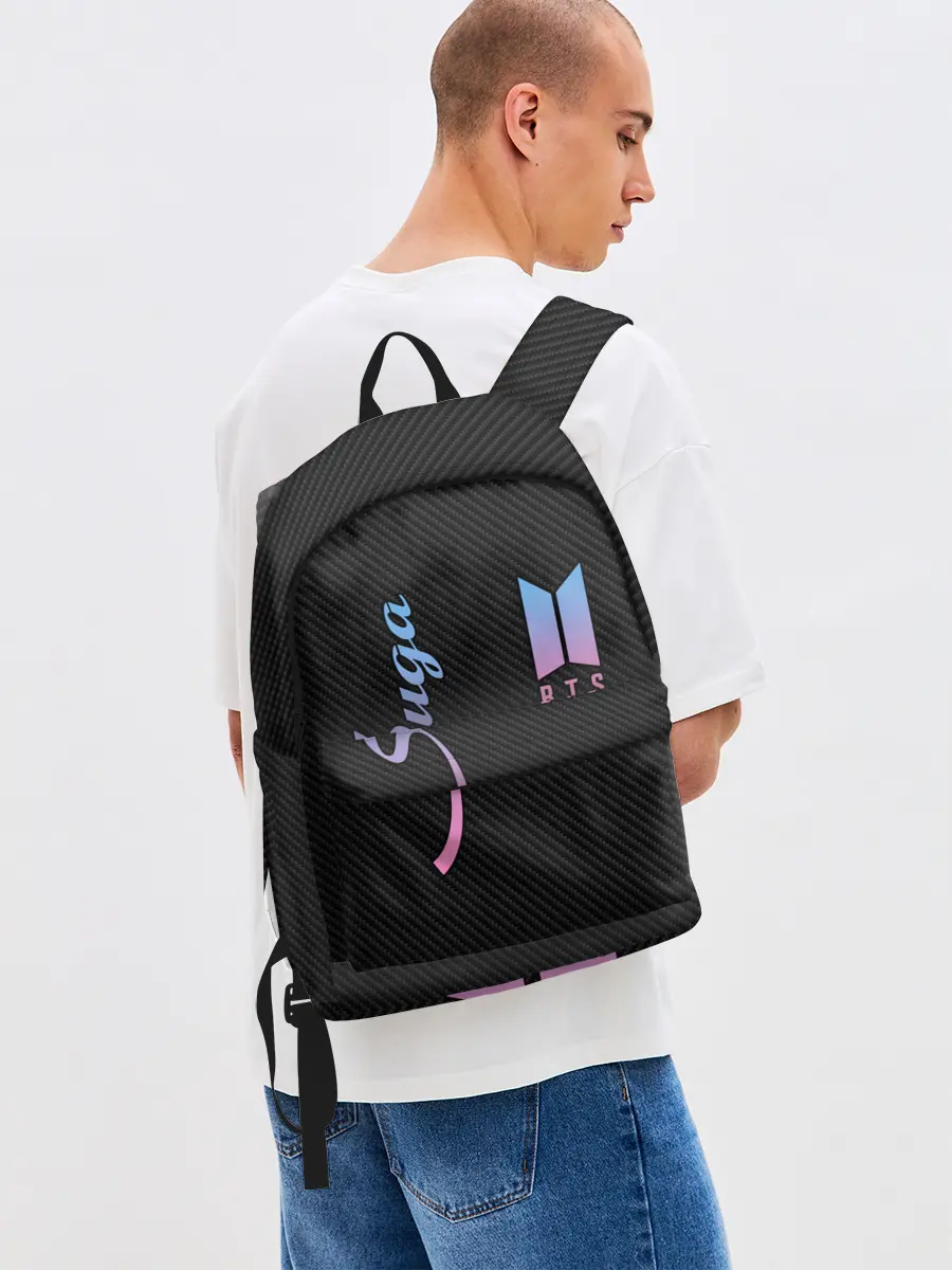 Рюкзак джинсовый / BTS Suga