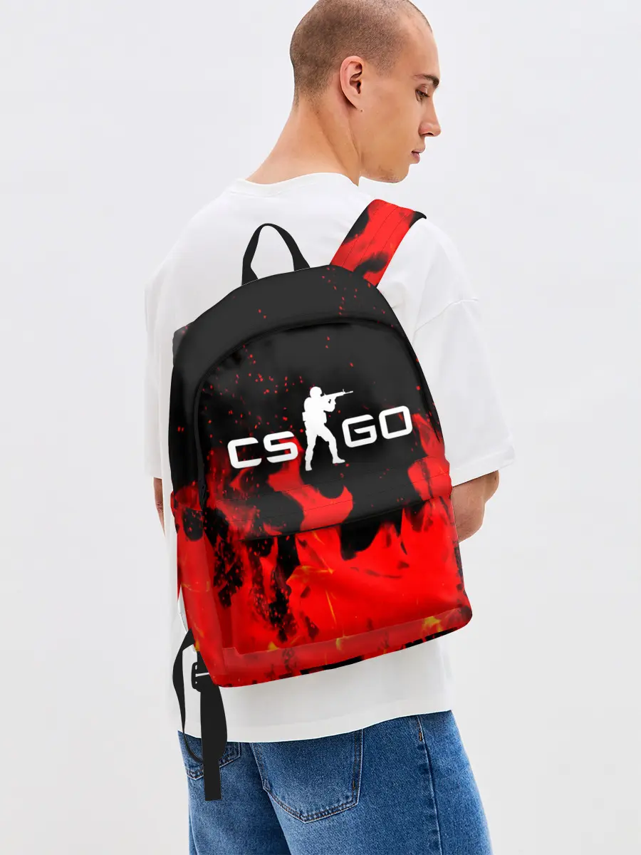 Рюкзак джинсовый / CS:GO