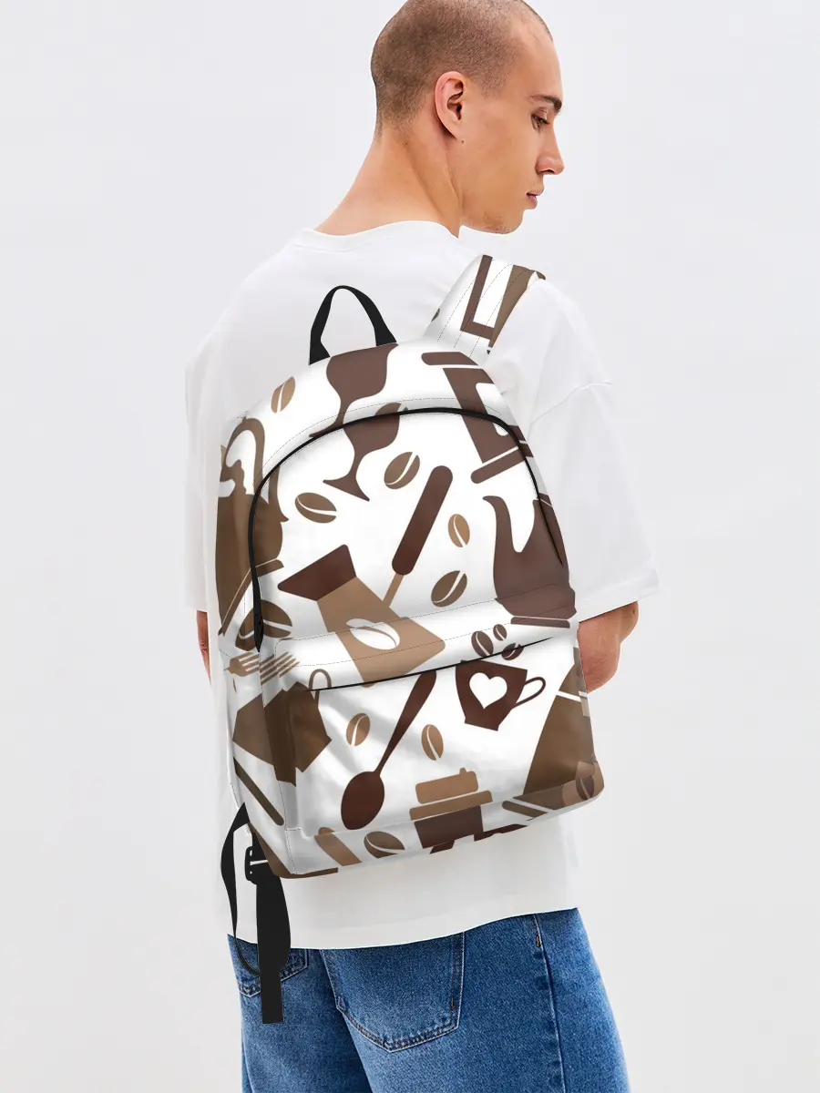 Рюкзак джинсовый / coffee