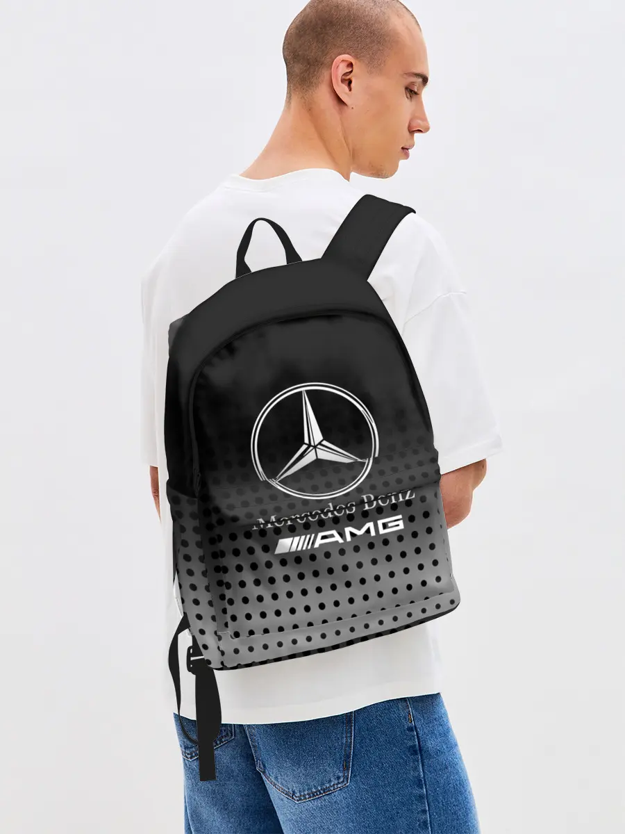 Рюкзак джинсовый / Mercedes-Benz