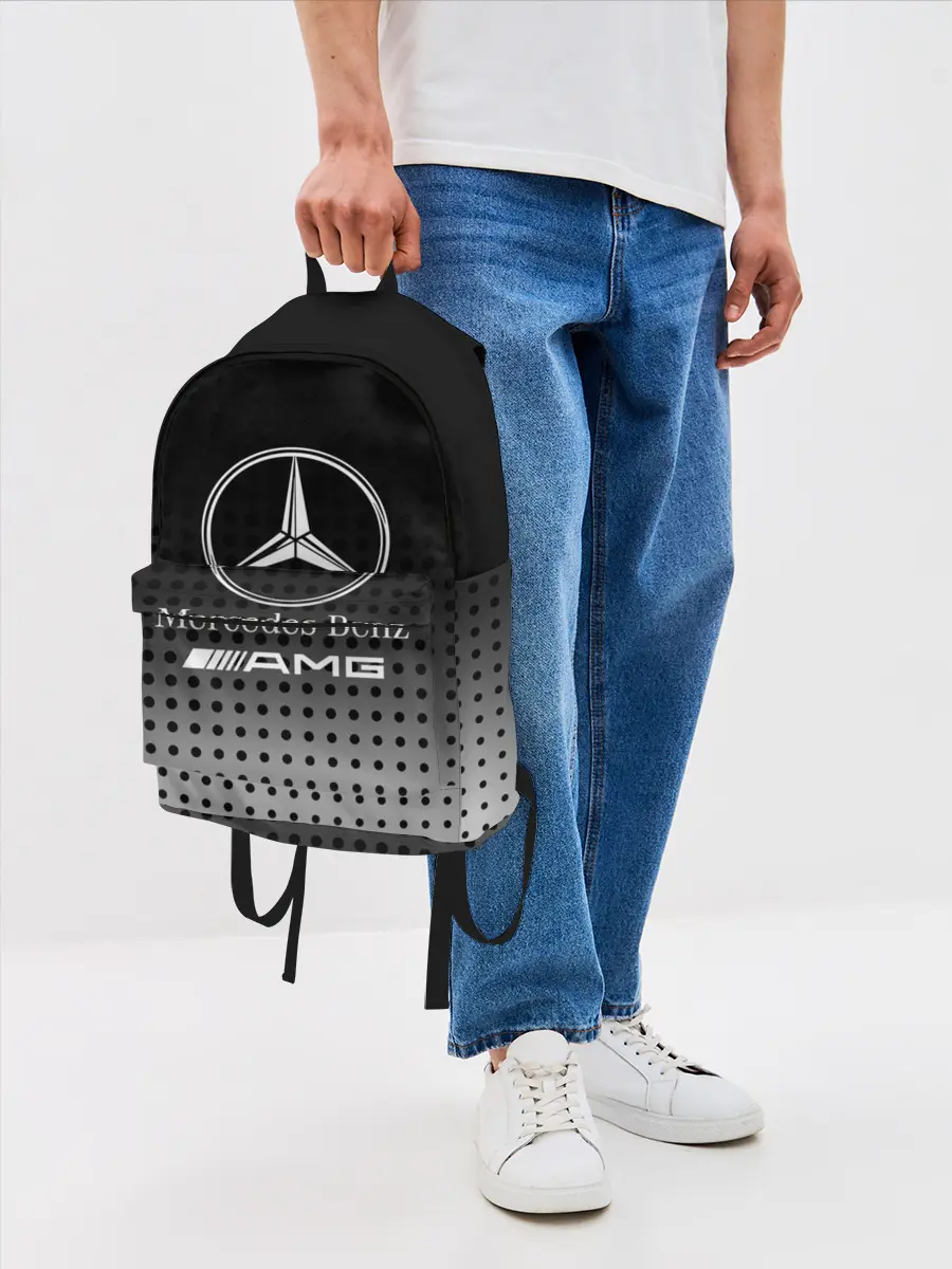 Рюкзак джинсовый / Mercedes-Benz
