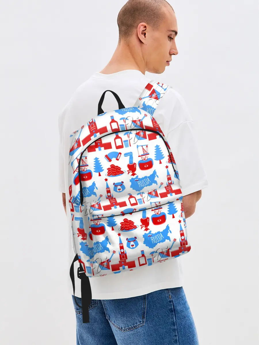 Рюкзак джинсовый / РОССИЯ УЗОР