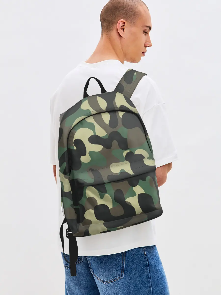 Рюкзак джинсовый / КАМУФЛЯЖ