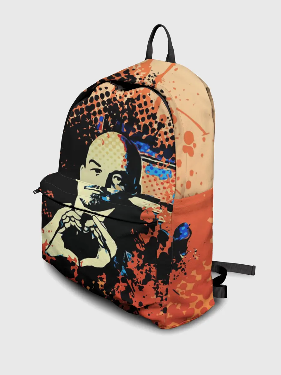 Рюкзак джинсовый / Ленин