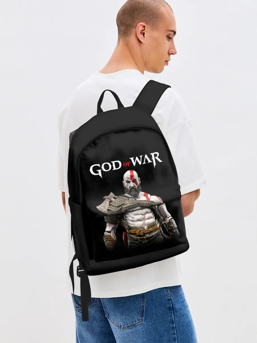 Рюкзак джинсовый / God of War
