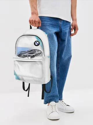 Рюкзак джинсовый / BMW