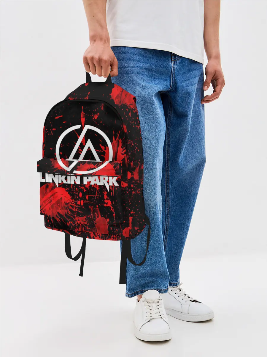 Рюкзак джинсовый / Linkin Park