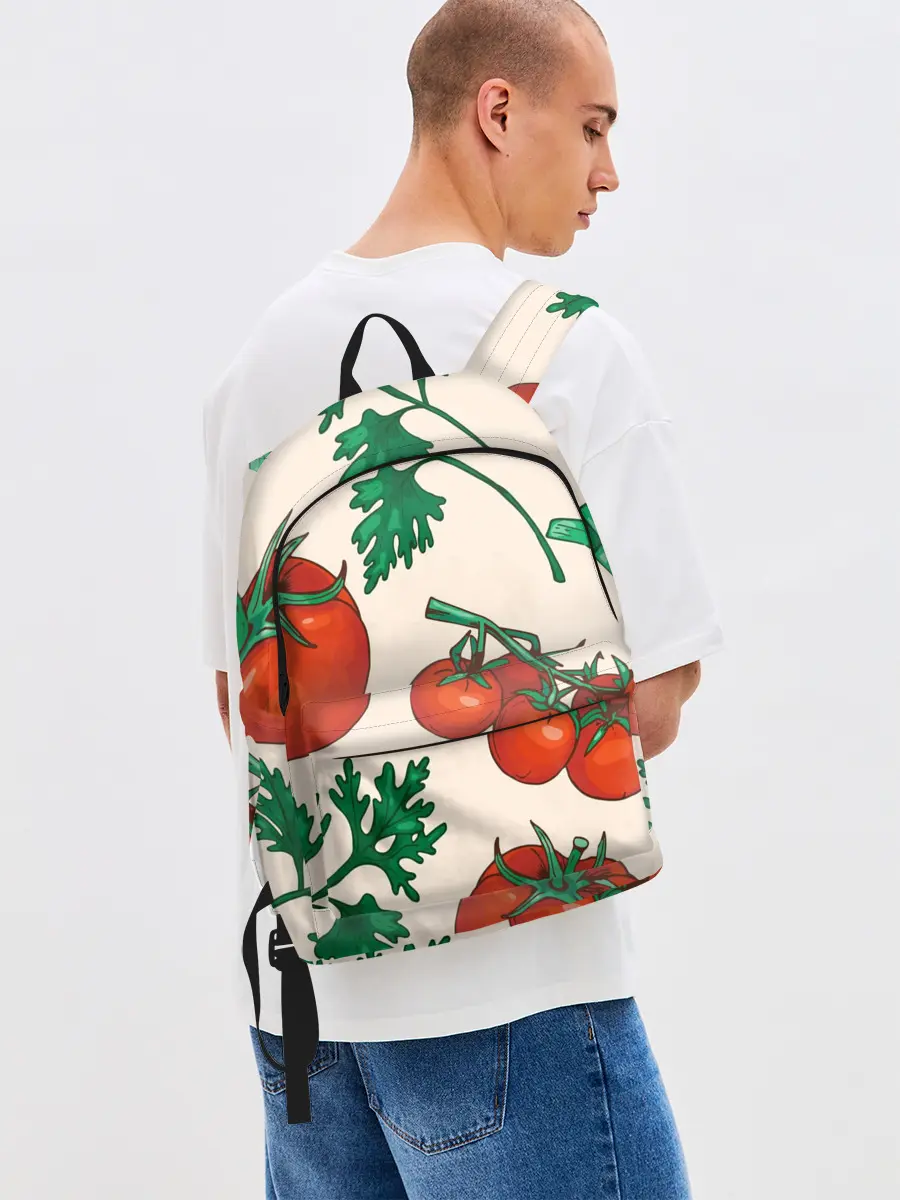 Рюкзак джинсовый / Летние овощи
