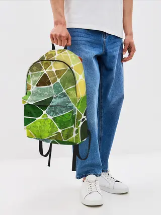 Рюкзак джинсовый / Мозаика