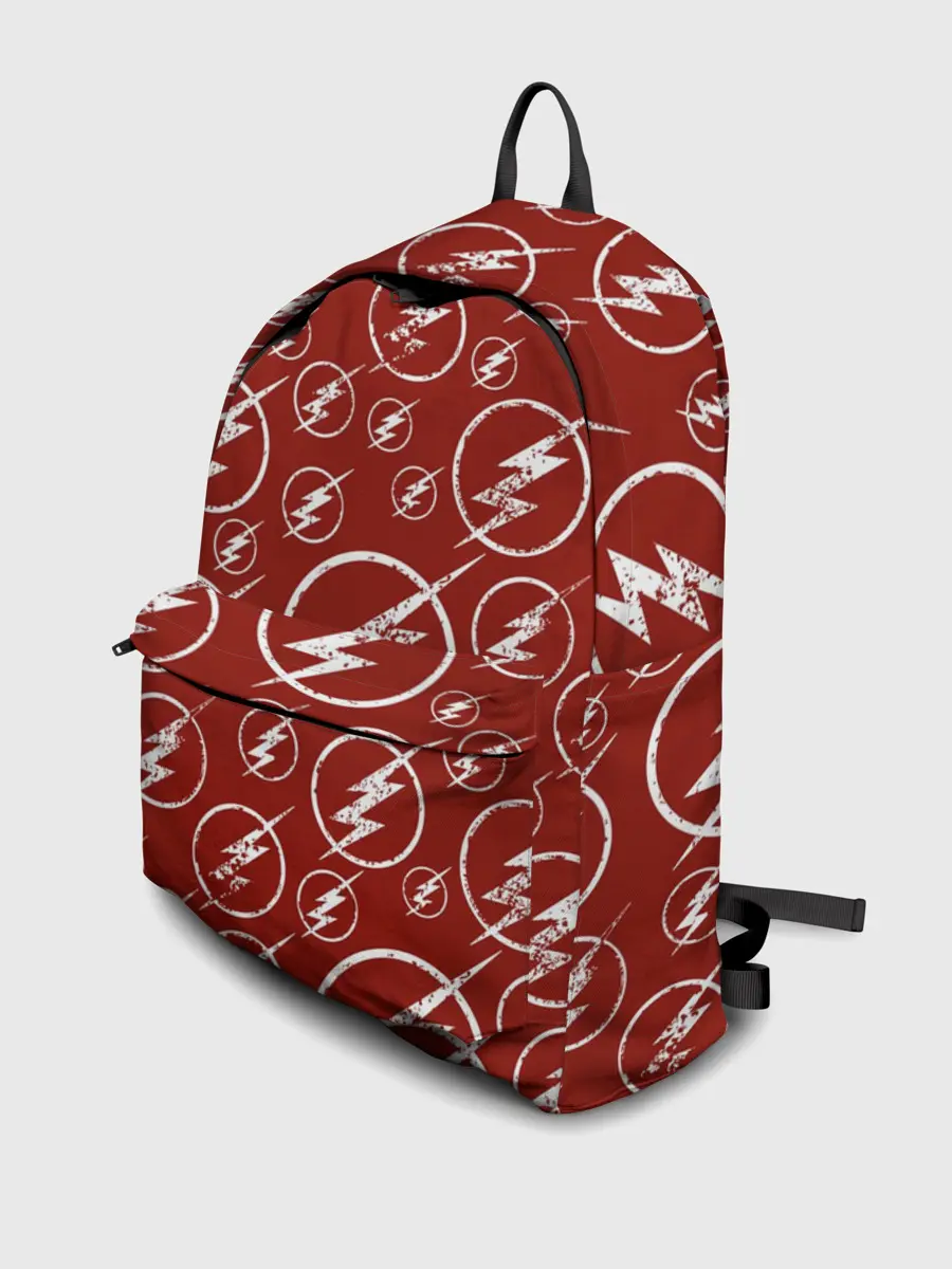 Рюкзак джинсовый / The Flash Logo Pattern