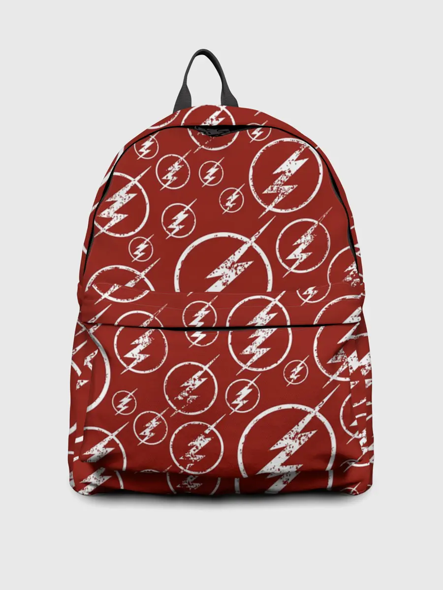 Рюкзак джинсовый / The Flash Logo Pattern