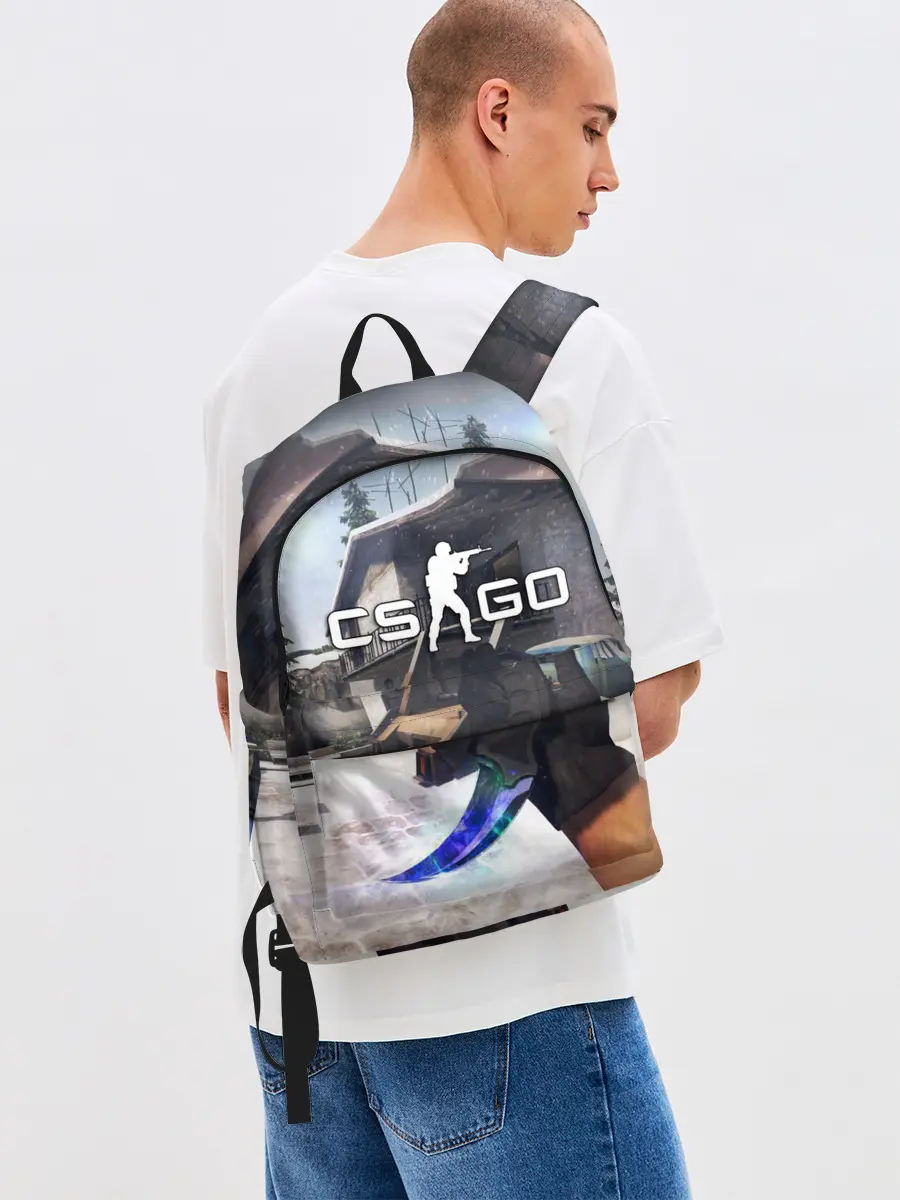 Рюкзак джинсовый / CS:GO