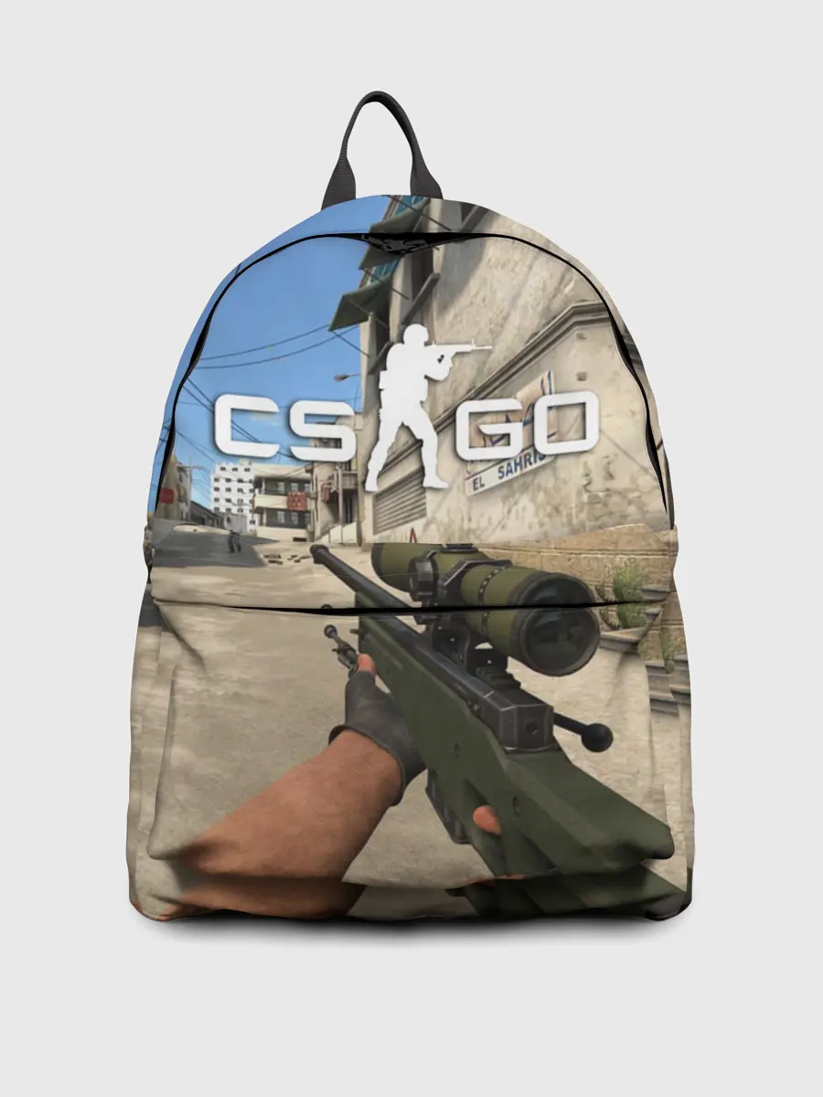 Рюкзак джинсовый / CS:GO
