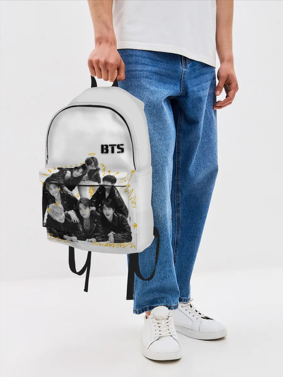 Рюкзак джинсовый / BTS