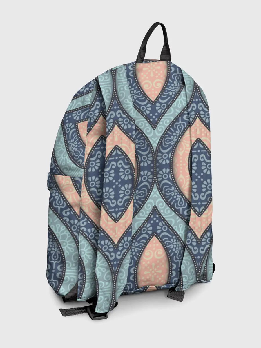 Рюкзак джинсовый / Восточный орнамент