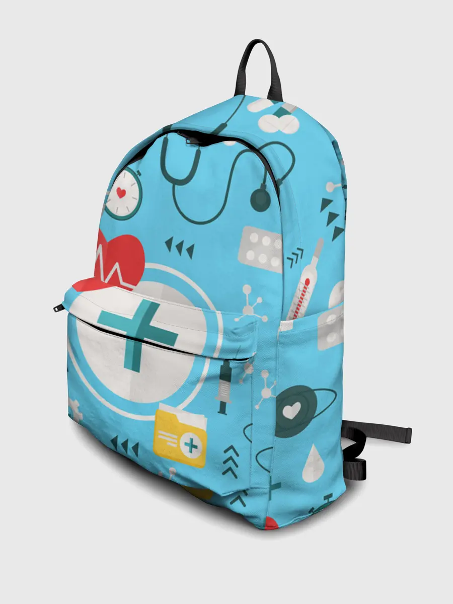 Рюкзак джинсовый / Лучший доктор