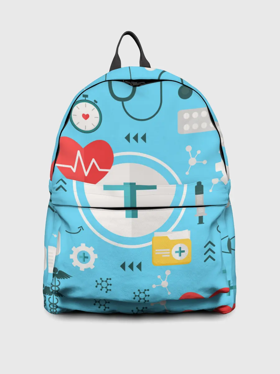 Рюкзак джинсовый / Лучший доктор