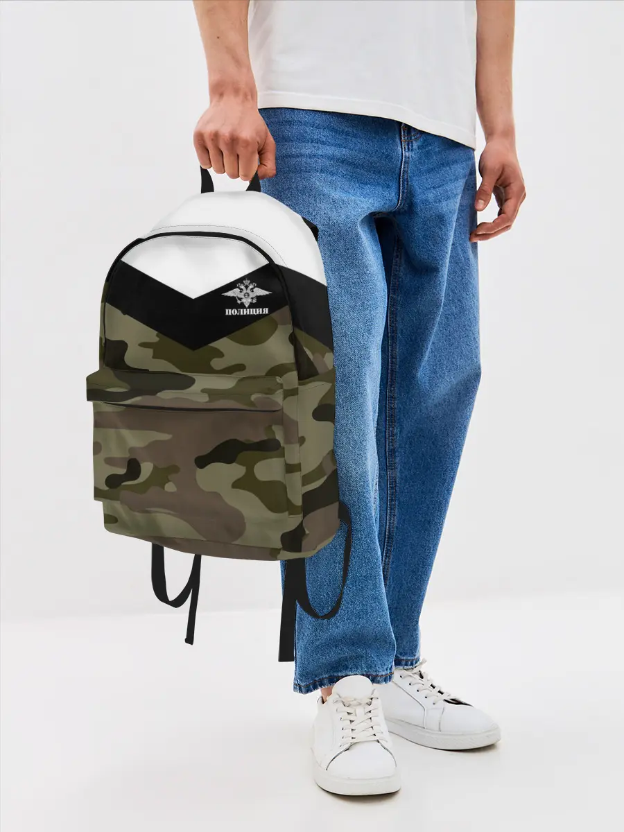Рюкзак джинсовый / Полиция