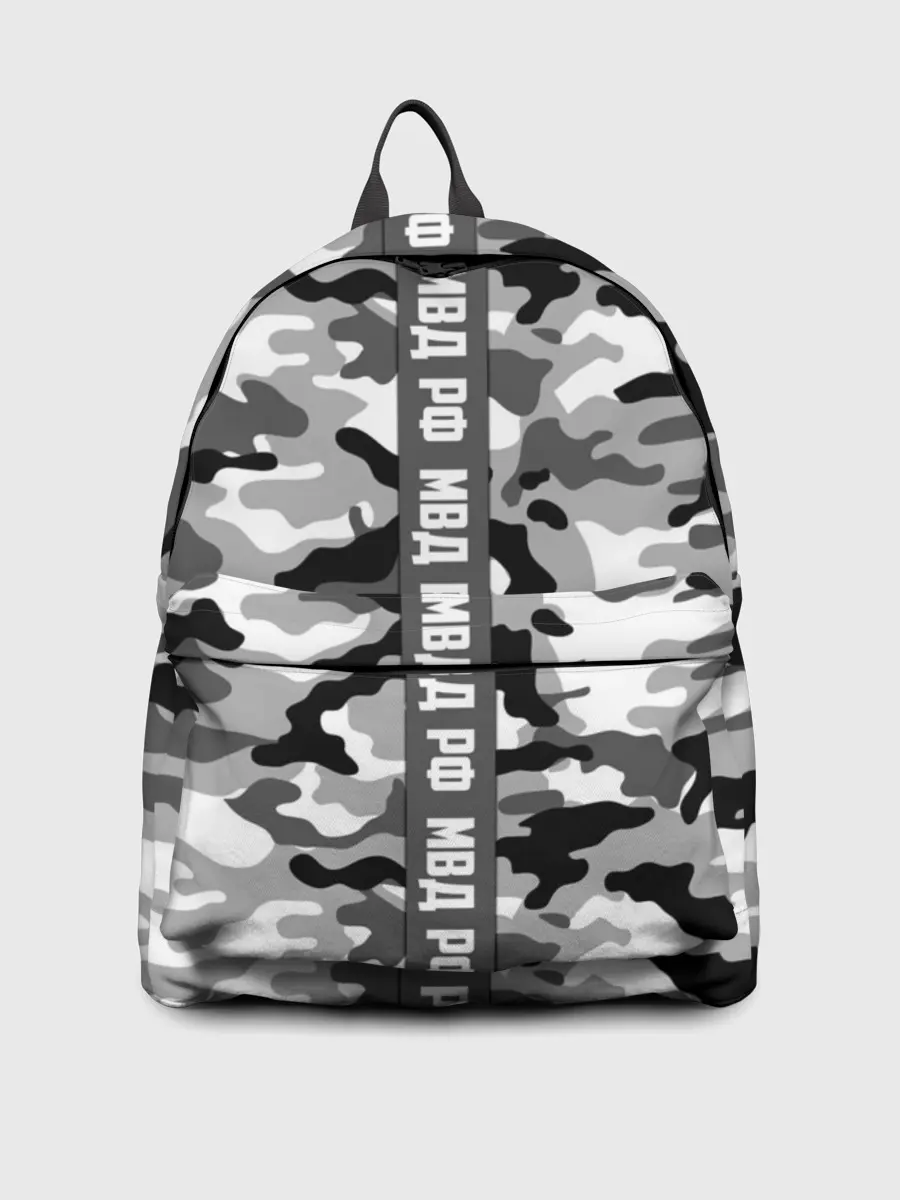 Рюкзак джинсовый / Камуфляж МВД Рф