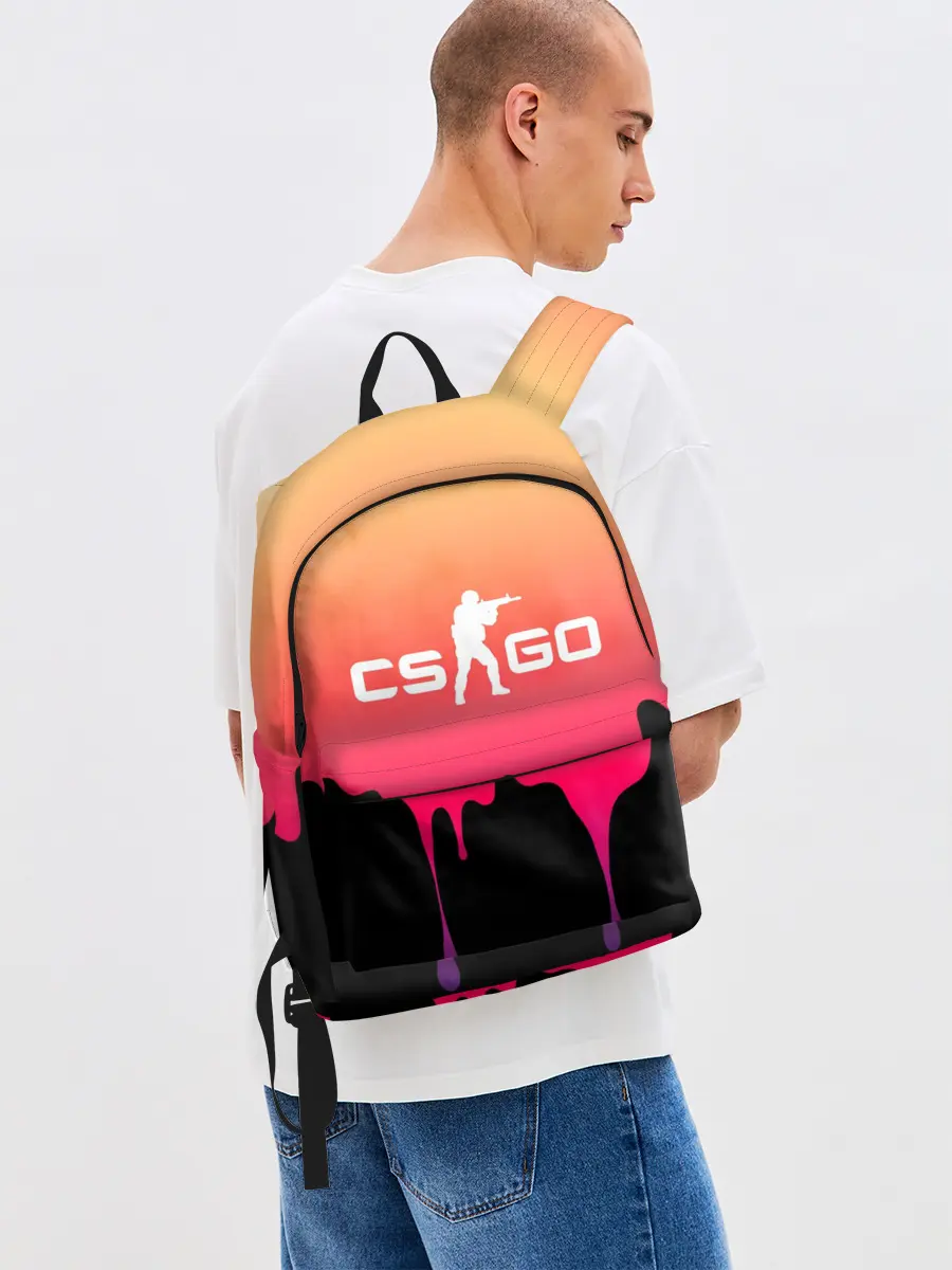 Рюкзак джинсовый / CS GO GRADIENT