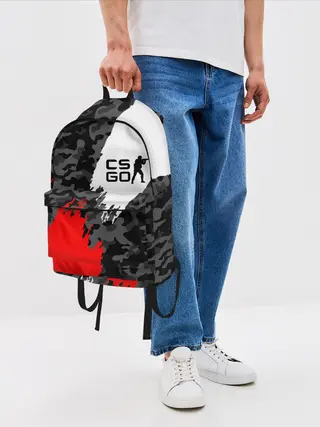Рюкзак джинсовый / CS GO