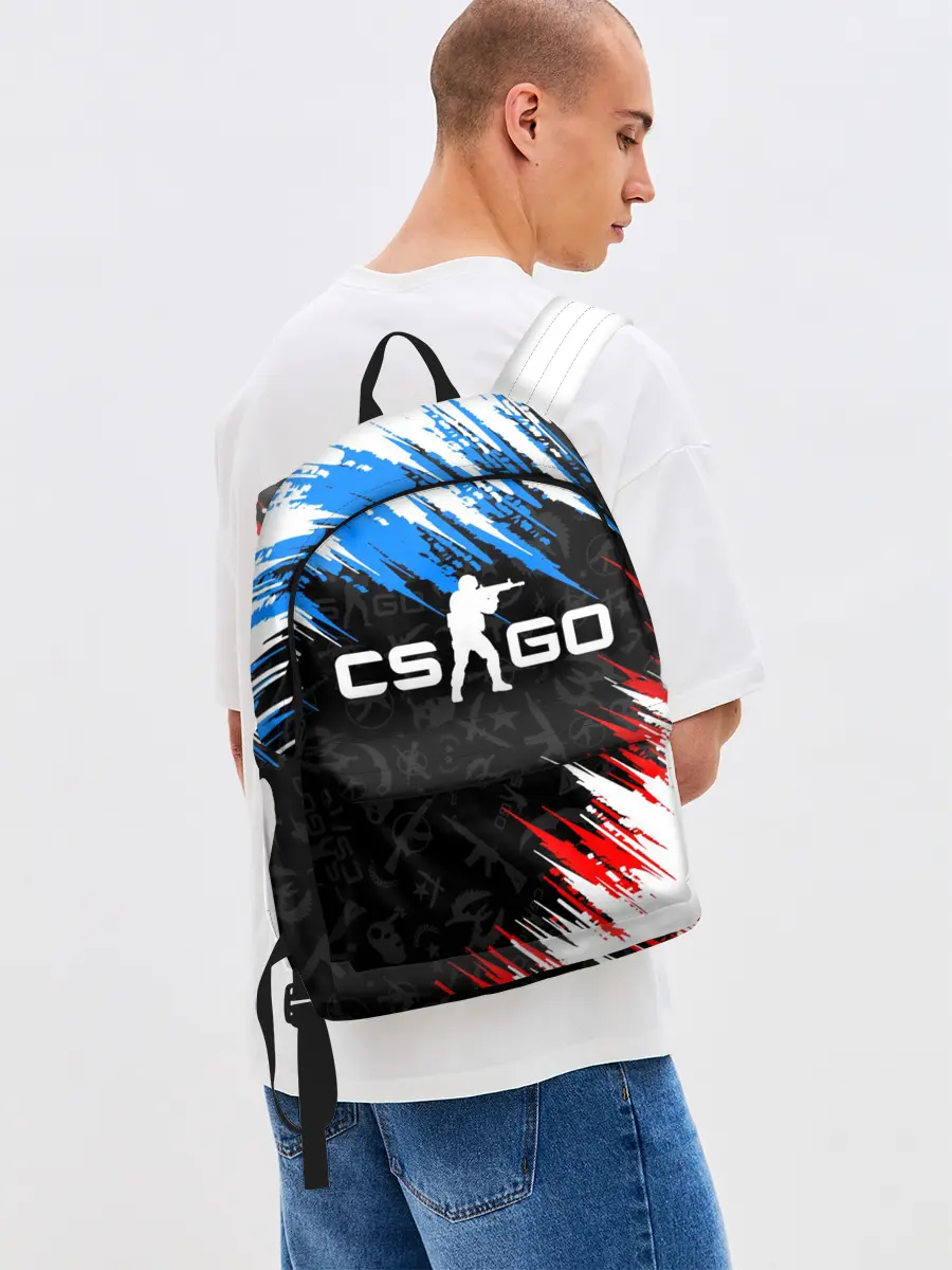 Рюкзак джинсовый / CS GO