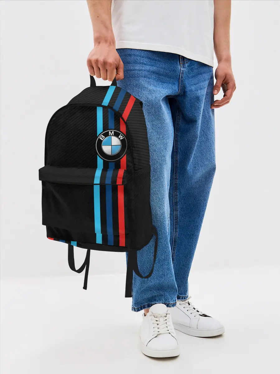 Рюкзак джинсовый / BMW M SPORT CARBON