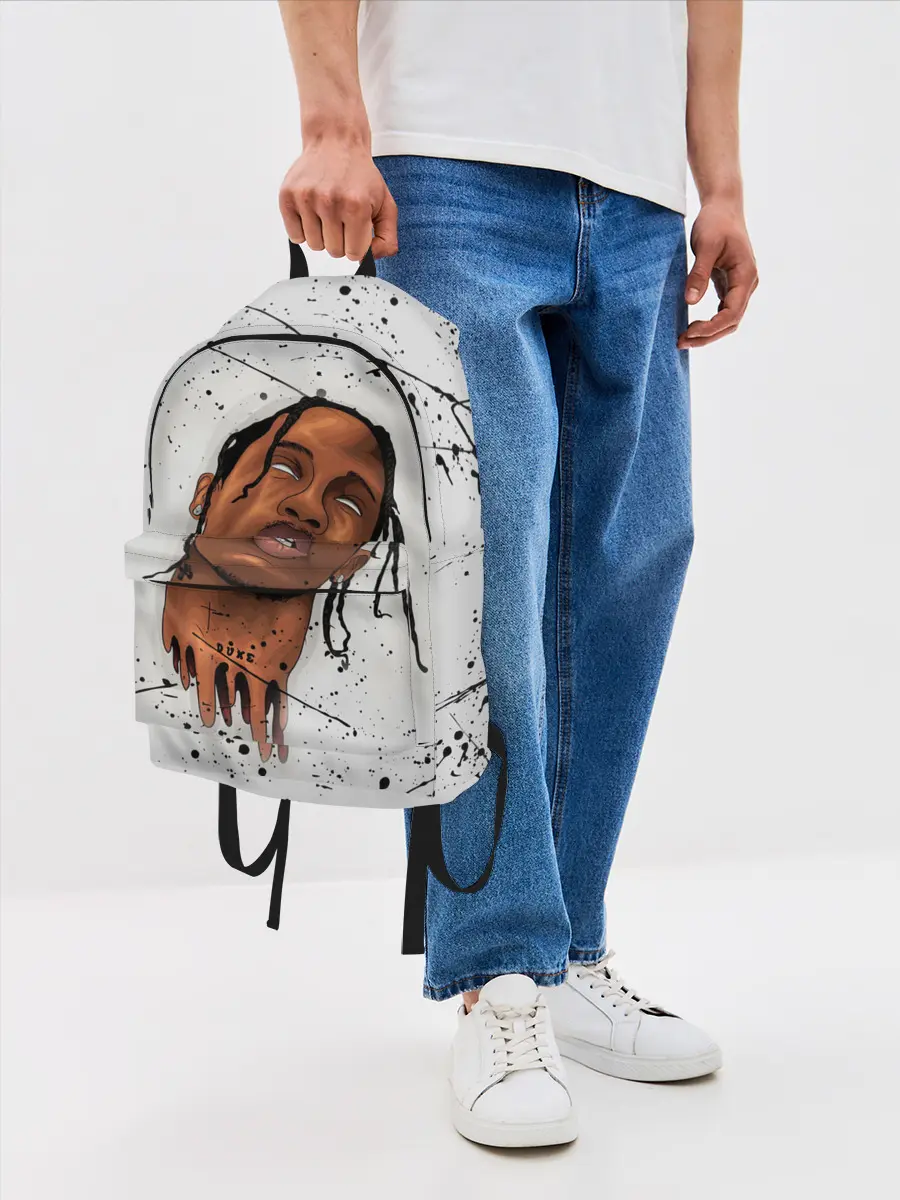 Рюкзак джинсовый / TRAVIS SCOTT