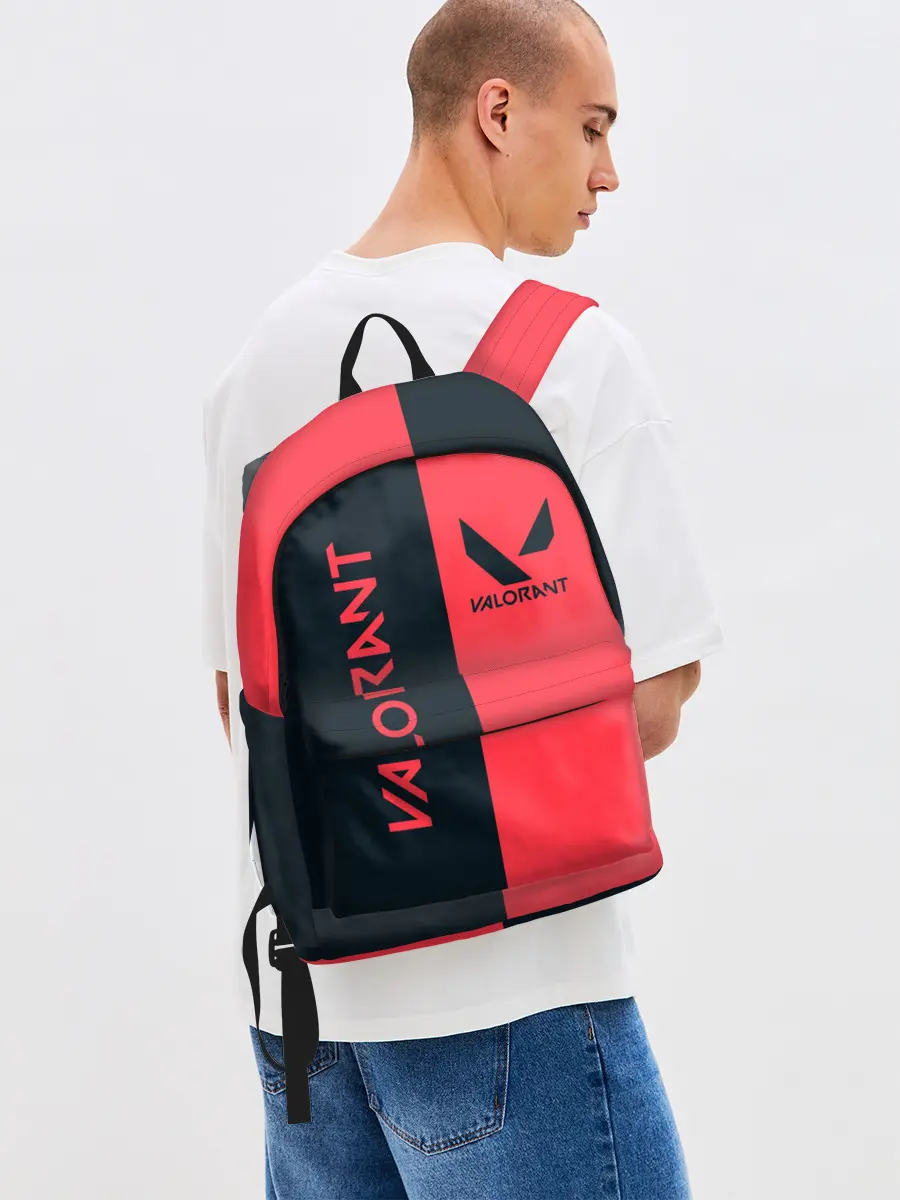 Рюкзак джинсовый / VALORANT | ВАЛОРАНТ