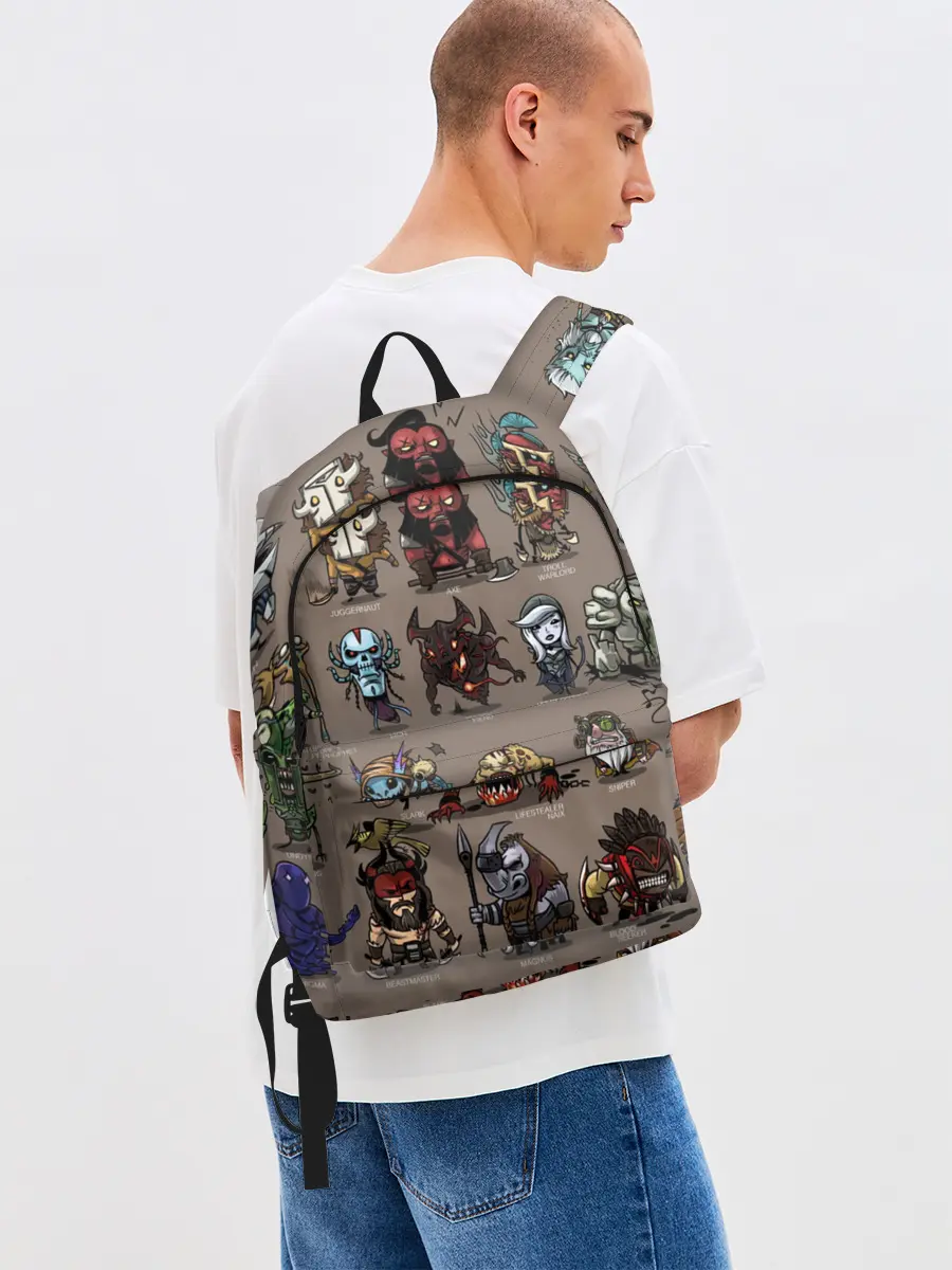 Рюкзак джинсовый / Коры Доты 2