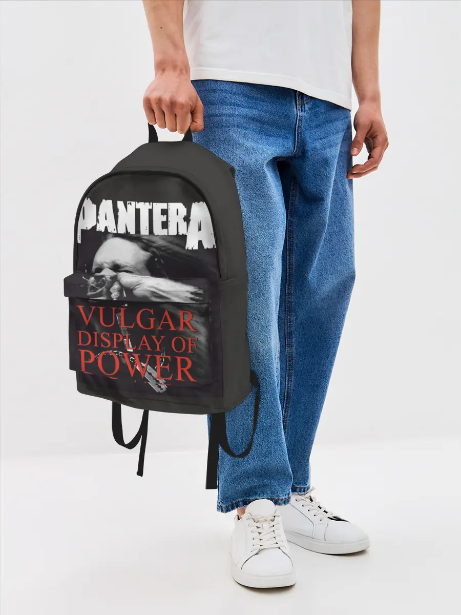 Рюкзак джинсовый / PANTERA VULGAR OF POWER