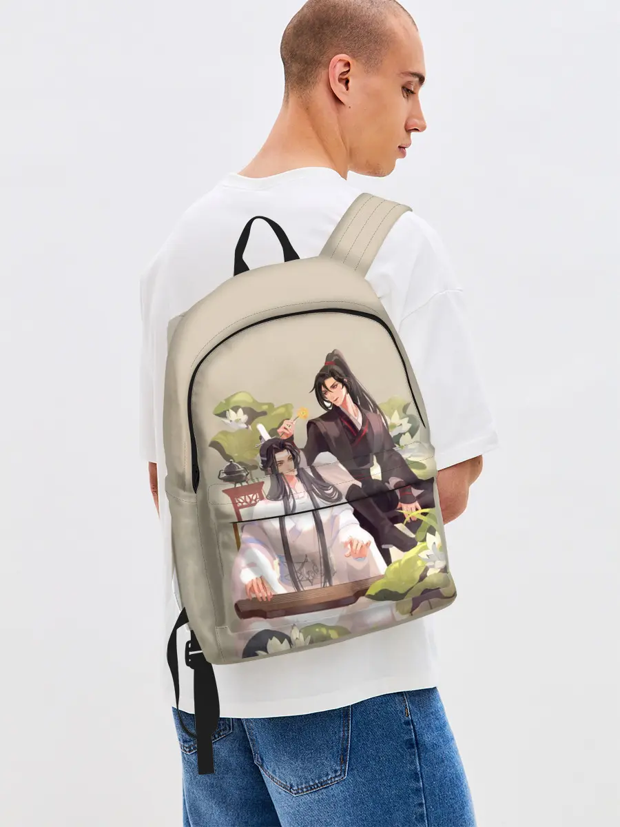 Рюкзак джинсовый / Wei Ying and Lan Zhan