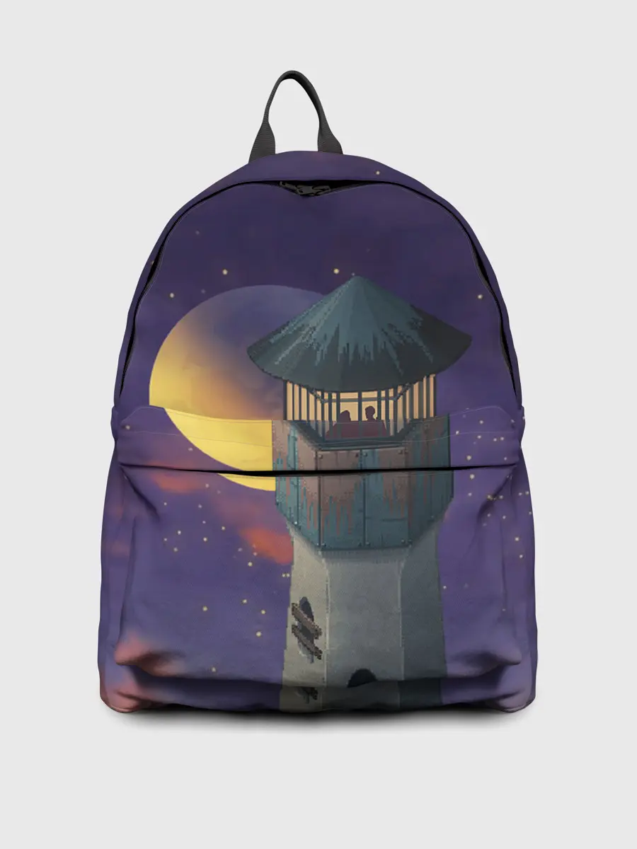 Рюкзак джинсовый / To the Moon 3D