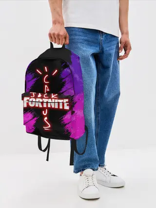 Рюкзак джинсовый / FORTNITE X TRAVIS SCOTT