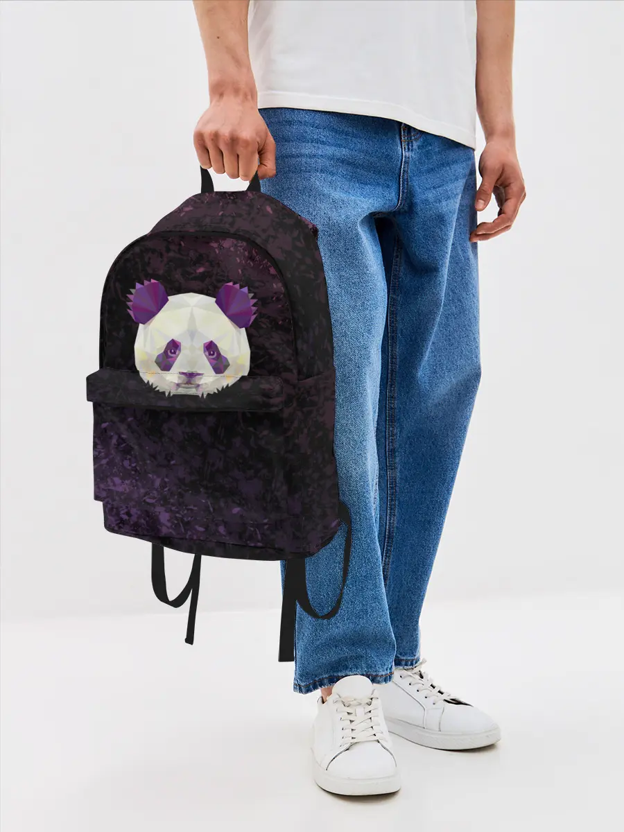 Рюкзак джинсовый / Панда