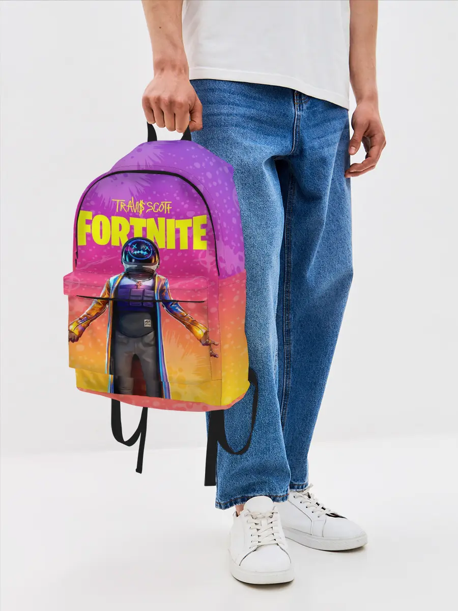 Рюкзак джинсовый / TRAVIS SCOTT+FORTNITE