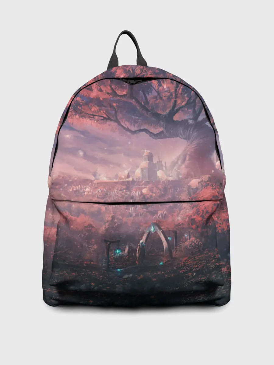 Рюкзак джинсовый / Anime art tree