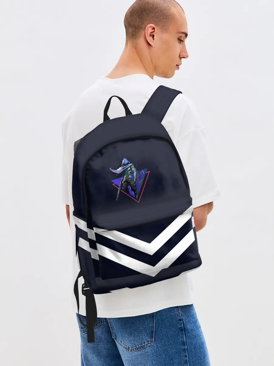 Рюкзак джинсовый / Valorant