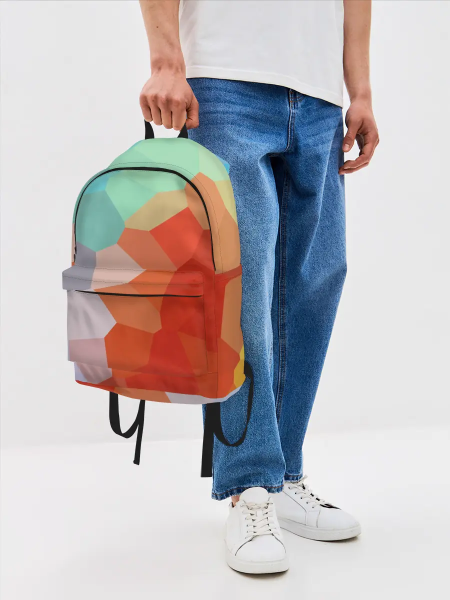 Рюкзак джинсовый / Пикси кристаллы